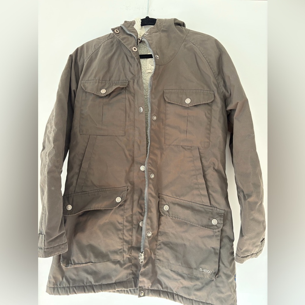 Fjallraven fleece lined jacket